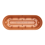 vibia campana balconnière 50cm terre cuite